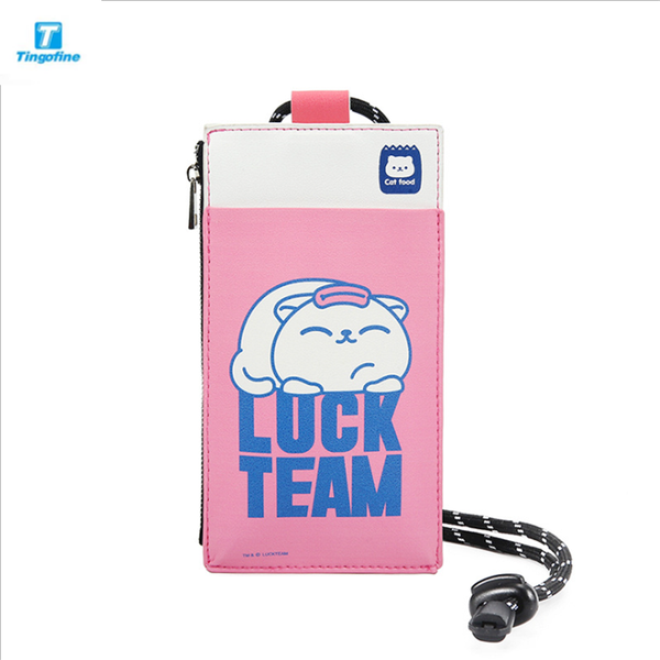 card holders 2021 arrival women neck-hanging change pockets phone holder pu cartoon print waterproof, Brown;gray
card holders 2021 arrival women neck-hanging change pockets phone holder pu cartoon print waterproof, Brown;gray