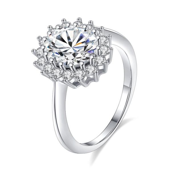 wedding rings classic flower quality zircon engagement lover for women, Slivery;golden
wedding rings classic flower quality zircon engagement lover for women, Slivery;golden