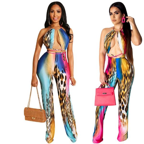 women's jumpsuits & rompers women summer stretchy printed backless halter sleevless playsuits outfits bodysuits club, Black;white
women's jumpsuits & rompers women summer stretchy printed backless halter sleevless playsuits outfits bodysuits club, Black;white