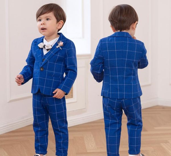 clothing sets gentleman kids birthday dress children formal party costume 2-12 t flower boys plaid jacket+vest pants bowtie 4pcs wedding sui, White
clothing sets gentleman kids birthday dress children formal party costume 2-12 t flower boys plaid jacket+vest pants bowtie 4pcs wedding sui, White