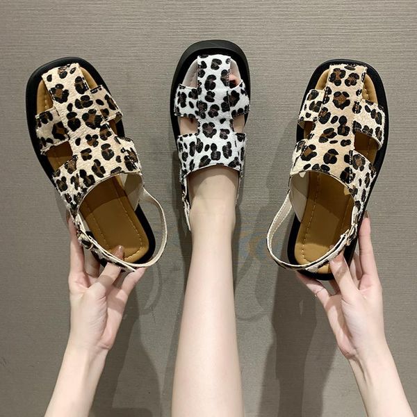 sandals women 2021 summer women's outdoor leopard set foot thick bottom comfortable ladies shoes leisure concise, Black
sandals women 2021 summer women's outdoor leopard set foot thick bottom comfortable ladies shoes leisure concise, Black