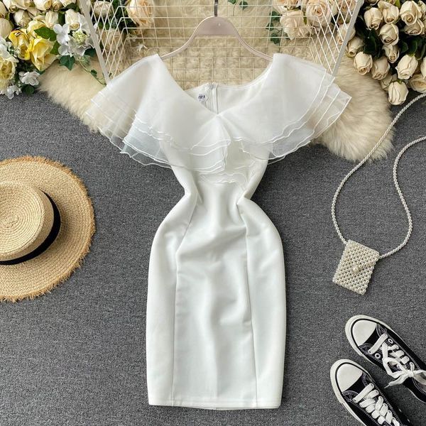 casual dresses women solid yarn patchwork ol summer vintage y2k office lady party dress harajuku white slash neck vestidos d307, Black;gray
casual dresses women solid yarn patchwork ol summer vintage y2k office lady party dress harajuku white slash neck vestidos d307, Black;gray