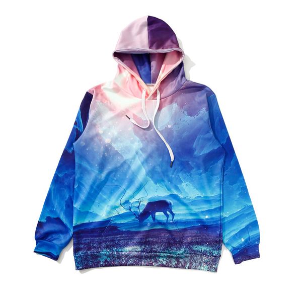 trendy iadies' sweaters digital printing 3d winter long sleeve harajuku tide loose hooded elk women's sweater wy1417, Black
trendy iadies' sweaters digital printing 3d winter long sleeve harajuku tide loose hooded elk women's sweater wy1417, Black