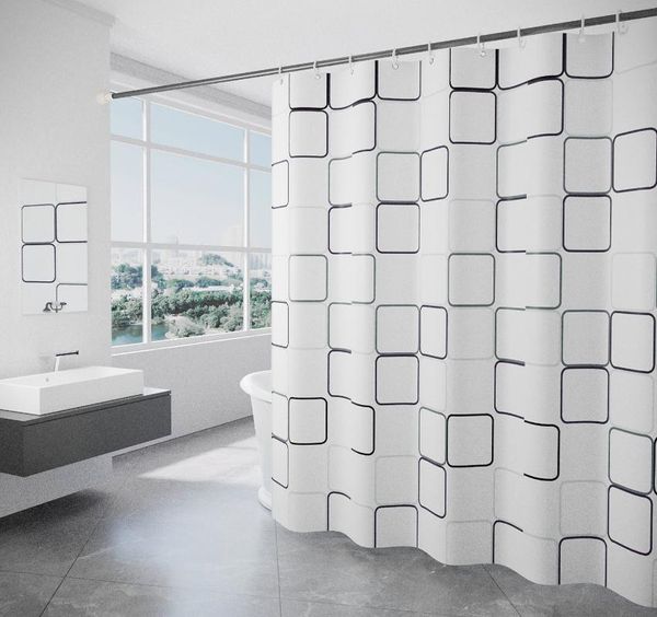 shower curtains refreshing quick dry curtain cube printed bathroom home decoration polyester waterproof yl-0009
shower curtains refreshing quick dry curtain cube printed bathroom home decoration polyester waterproof yl-0009