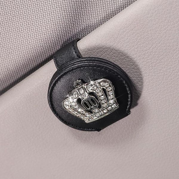 other interior accessories classic leather diamond crown car glasses case ticket card clamp universal sun visor sunglasses holder
other interior accessories classic leather diamond crown car glasses case ticket card clamp universal sun visor sunglasses holder