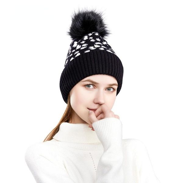 beanie/skull caps fashionable woolen hat with ball, female leopard print flanging autumn and winter knitted hat, simple versatile hood, Blue;gray
beanie/skull caps fashionable woolen hat with ball, female leopard print flanging autumn and winter knitted hat, simple versatile hood, Blue;gray
