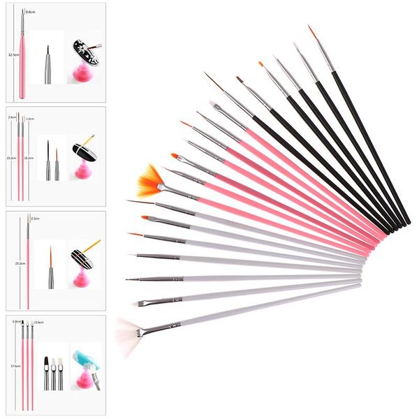 15pcs/set nail art design dotting painting drawing polish brush pen tools uv gel kits
15pcs/set nail art design dotting painting drawing polish brush pen tools uv gel kits
