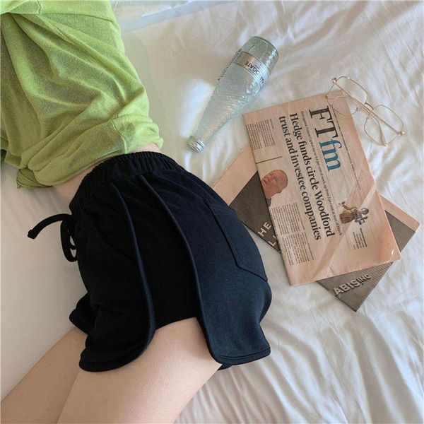 women's shorts classic sports super short loose all-matching high waist pure color fitness running, White;black
women's shorts classic sports super short loose all-matching high waist pure color fitness running, White;black