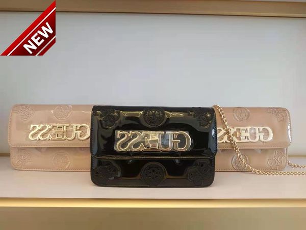 pu gues & s female chain small square zipper women's large letter lock bag
pu gues & s female chain small square zipper women's large letter lock bag