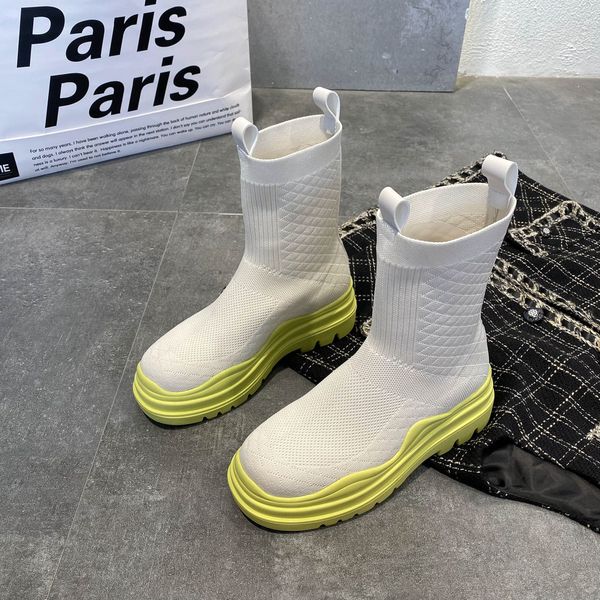 autumn winter new couple socks boots women thick-soled casual large size net red knitted short shoes women botas de mujer, Black
autumn winter new couple socks boots women thick-soled casual large size net red knitted short shoes women botas de mujer, Black