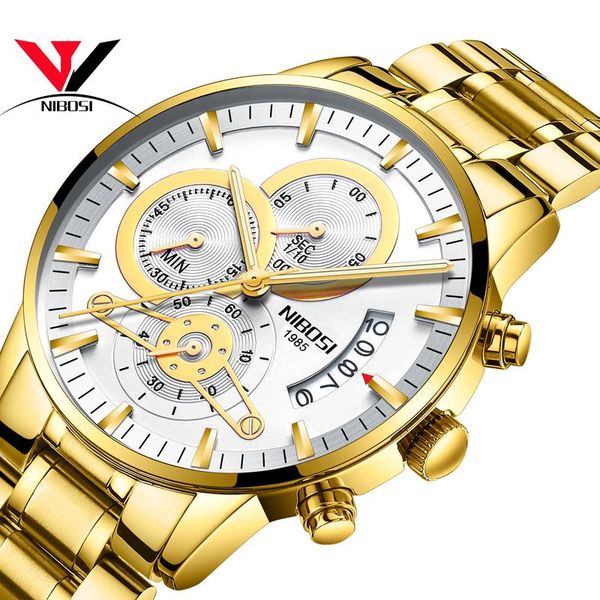 wrist watch man quartz gold full steel band men sports watches white reloj hombre acero inoxidable wristwatches, Slivery;brown
wrist watch man quartz gold full steel band men sports watches white reloj hombre acero inoxidable wristwatches, Slivery;brown