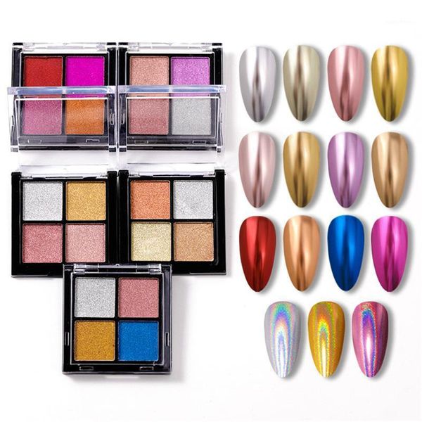 solid state holographic powder on nails laser four-color glitter chrome dip shimmer gel polish flakes for manicure pigment1, Silver;gold
solid state holographic powder on nails laser four-color glitter chrome dip shimmer gel polish flakes for manicure pigment1, Silver;gold