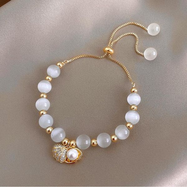 beaded, strands temperament beaded aureate shell pendant cat eye hand chain string ins web celebrity fashion strand bracelets jewellery, Black
beaded, strands temperament beaded aureate shell pendant cat eye hand chain string ins web celebrity fashion strand bracelets jewellery, Black
