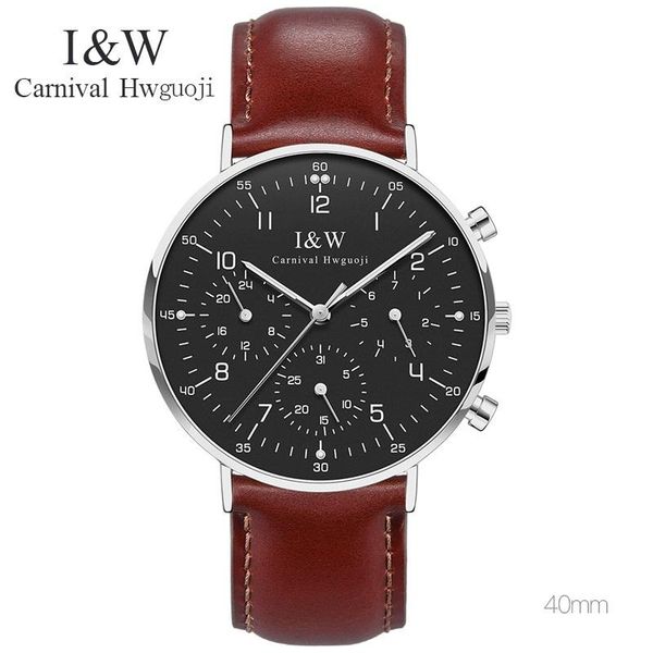 wristwatches carnival fashion casual watch men ultra-thin quartz watche waterproof sport watches relogio masculino 2021, Slivery;brown
wristwatches carnival fashion casual watch men ultra-thin quartz watche waterproof sport watches relogio masculino 2021, Slivery;brown