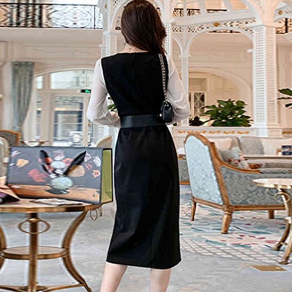 dresses women spring summer bodycon runway black white patchwork lace flare sleeve sheath belt, Black;gray
dresses women spring summer bodycon runway black white patchwork lace flare sleeve sheath belt, Black;gray