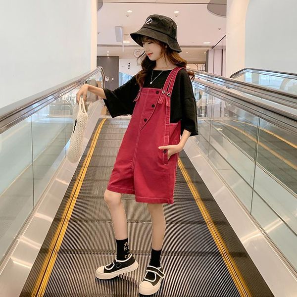 jumpsuits 2021 summer pants for girls solid jumpsuit kids casual overalls childrens clothing 4-16 years old, Blue
jumpsuits 2021 summer pants for girls solid jumpsuit kids casual overalls childrens clothing 4-16 years old, Blue