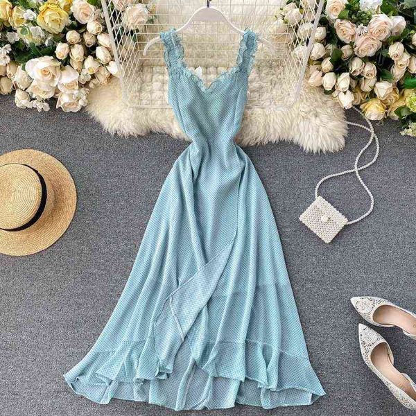 casual summer fashion women v neck polka dot printed long rode woman ruffle layer slim seaside holiday beach dresses vestidos, Black;gray
casual summer fashion women v neck polka dot printed long rode woman ruffle layer slim seaside holiday beach dresses vestidos, Black;gray