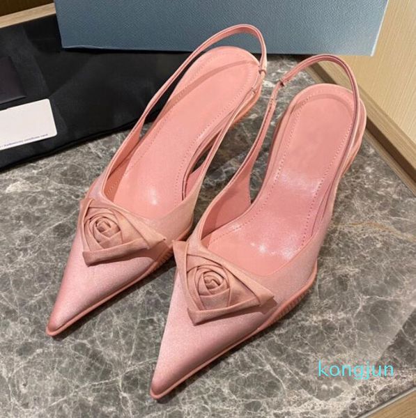 designer- women thin heel sandals bowtie flowers female pointed toe summer back empty cap pumps low-heeled satin silk leather slippers, Black
designer- women thin heel sandals bowtie flowers female pointed toe summer back empty cap pumps low-heeled satin silk leather slippers, Black