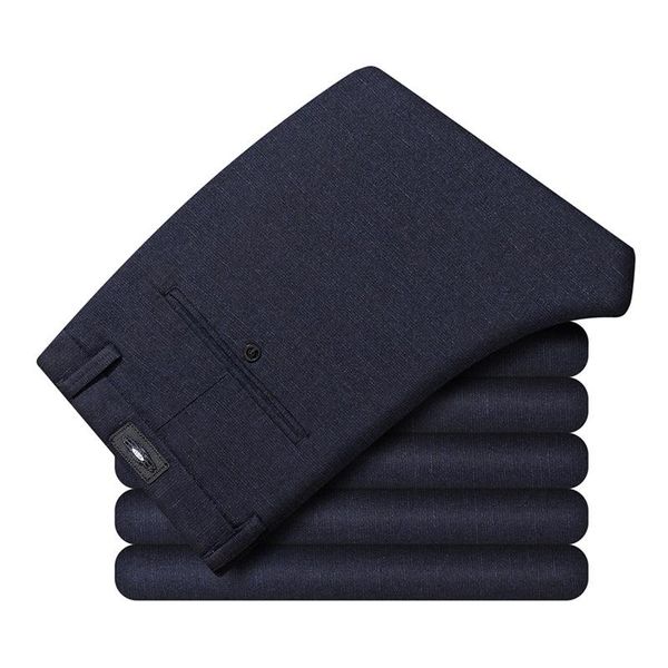 men's pants brand 2021 sping autumn casual mens dress slim straight fashion business solid black classic long trousers male
men's pants brand 2021 sping autumn casual mens dress slim straight fashion business solid black classic long trousers male