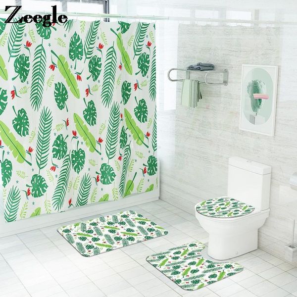 waterproof shower curtain and bath mat leaves print set bathroom carpet rug memory foam toilet seat cover non-slip foot mats
waterproof shower curtain and bath mat leaves print set bathroom carpet rug memory foam toilet seat cover non-slip foot mats