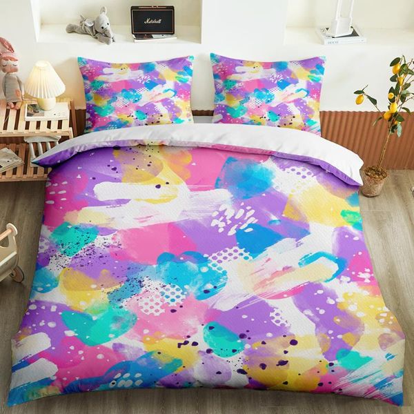colorful wave point beding set bed bedroom decoration 3d print pillowcase custom soft duvet cover girls king single bedding sets
colorful wave point beding set bed bedroom decoration 3d print pillowcase custom soft duvet cover girls king single bedding sets