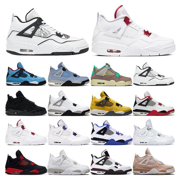 men basketball shoes 4s diy shimmer university blue white oreo black cat fire red purple womens mens sports sneakers trainers
men basketball shoes 4s diy shimmer university blue white oreo black cat fire red purple womens mens sports sneakers trainers