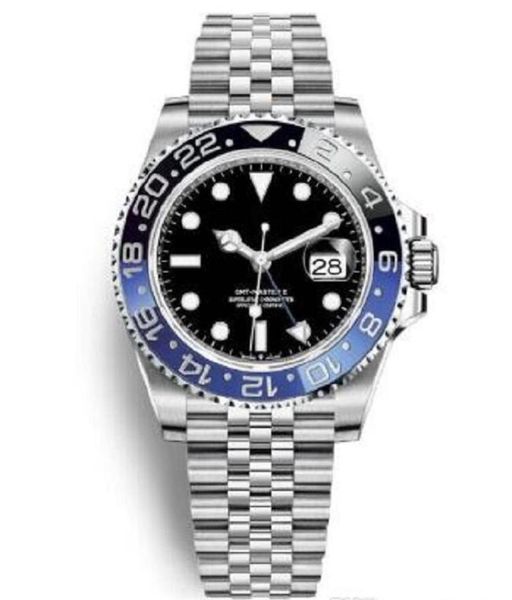 wristwatches mens gmt black blue red ceramic bezel mechanical stainless steel 2813 automatic bracelet master watch, Slivery;brown
wristwatches mens gmt black blue red ceramic bezel mechanical stainless steel 2813 automatic bracelet master watch, Slivery;brown