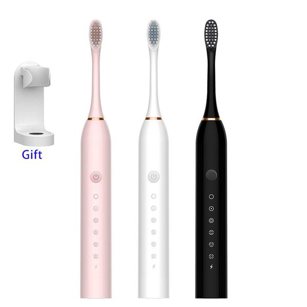 smart electric toothbrush 2 minute auto timer sonic tooth brush oral dental care with 4 heads holder
smart electric toothbrush 2 minute auto timer sonic tooth brush oral dental care with 4 heads holder