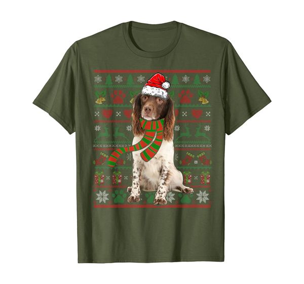 English Springer Spaniel Santa Claus Cute Xmas Sweater Gift T-Shirt, Mainly pictures
English Springer Spaniel Santa Claus Cute Xmas Sweater Gift T-Shirt, Mainly pictures