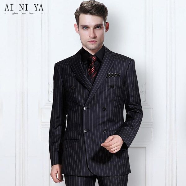 the latest trend men's striped suit groom wedding suits custom-tailored three-piece fashion suit(jacket+pants+vest) & blazers, White;black
the latest trend men's striped suit groom wedding suits custom-tailored three-piece fashion suit(jacket+pants+vest) & blazers, White;black