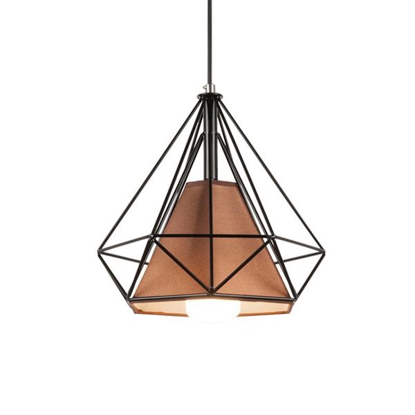 pendant lamps nordic black iron diamond fabric lights bedroom bedside led industrial retro lamp dining room hanging fixtures
pendant lamps nordic black iron diamond fabric lights bedroom bedside led industrial retro lamp dining room hanging fixtures