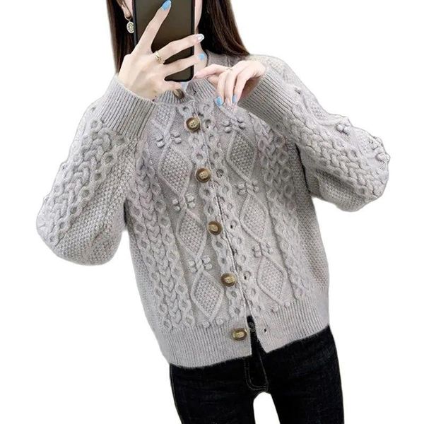 women's knits & tees early autumn thick line sweater jacket women loose lazy style 2021 twist overcoat knitted cardigan coat ladies, White
women's knits & tees early autumn thick line sweater jacket women loose lazy style 2021 twist overcoat knitted cardigan coat ladies, White