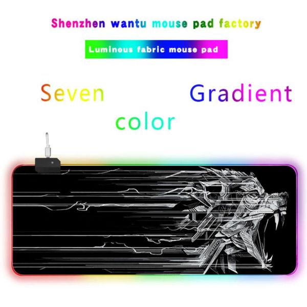 mouse pads & wrist rests rgb gaming pad, large extended soft led pad with 14 lighting modes, 800 x 300 4mm
mouse pads & wrist rests rgb gaming pad, large extended soft led pad with 14 lighting modes, 800 x 300 4mm