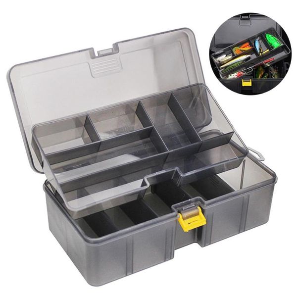 bait boxes fishing box for baits double sided plastic lure tackle storage supplies high strength accessories
bait boxes fishing box for baits double sided plastic lure tackle storage supplies high strength accessories