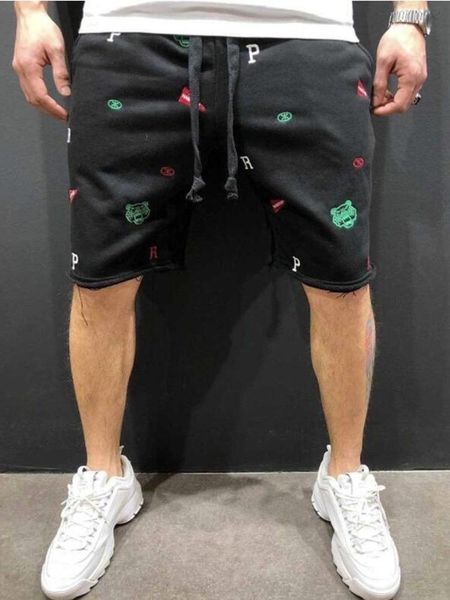 men's shorts 2021 summer high street sports fitness pure cotton loose breathable beggar tide brand casual 5 points pants, White;black
men's shorts 2021 summer high street sports fitness pure cotton loose breathable beggar tide brand casual 5 points pants, White;black