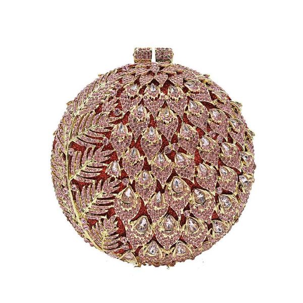 women luxury fashion diamond round dinner bag female crystal evening dress bags rhinestone clutches purses for cocktail party
women luxury fashion diamond round dinner bag female crystal evening dress bags rhinestone clutches purses for cocktail party