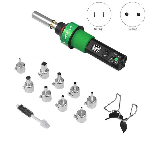 professional heat guns 450w portable constant temperature air-gun with brushless fan set digital control display heatgun
professional heat guns 450w portable constant temperature air-gun with brushless fan set digital control display heatgun