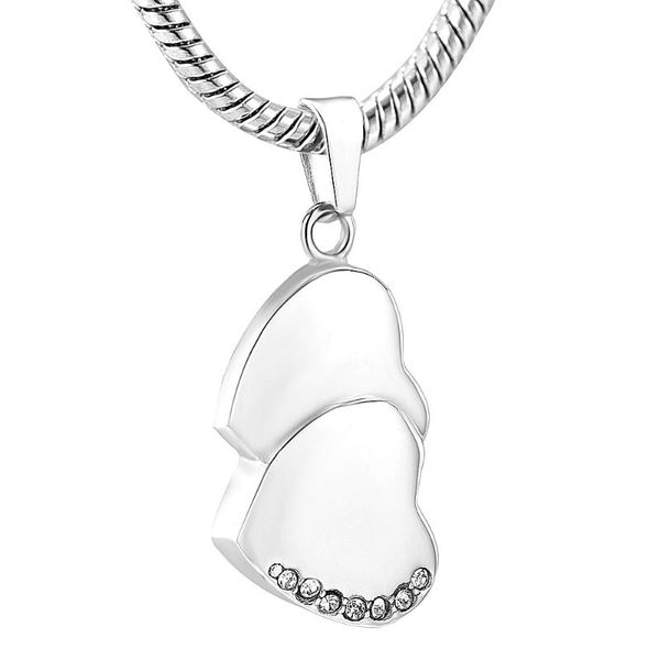 pendant necklaces cremation jewelry ashes aeckalce double heart memorial for cremated remains - engravable stainless steel keepsake, Silver
pendant necklaces cremation jewelry ashes aeckalce double heart memorial for cremated remains - engravable stainless steel keepsake, Silver