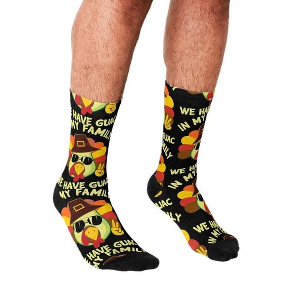 men's socks 2021 funny thanksgiving in my family pattern printed hip hop happy cute boys street style crazy for men, Black
men's socks 2021 funny thanksgiving in my family pattern printed hip hop happy cute boys street style crazy for men, Black