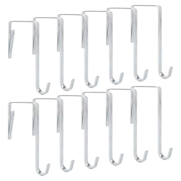 hooks & rails 12 pcs durable no drilling door hook, metal hooks, hanging well for doors, drawers, closets and bathroom
hooks & rails 12 pcs durable no drilling door hook, metal hooks, hanging well for doors, drawers, closets and bathroom