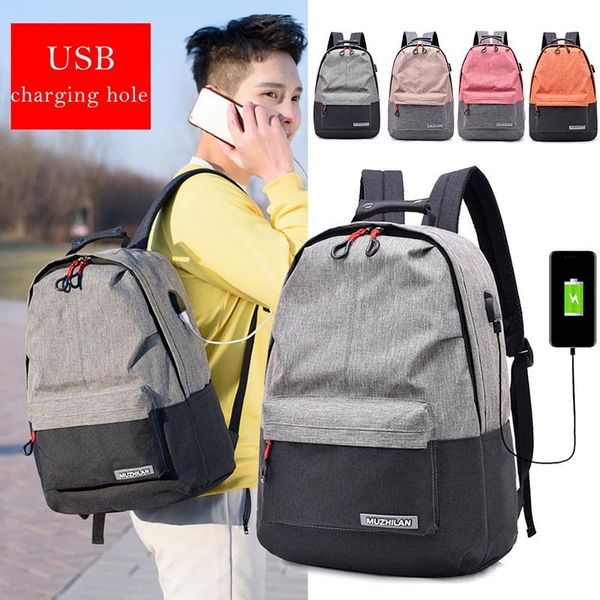 backpack adisputent schoolbag women men usb charger canvas college travel lapmixed colors school bag 
backpack adisputent schoolbag women men usb charger canvas college travel lapmixed colors school bag