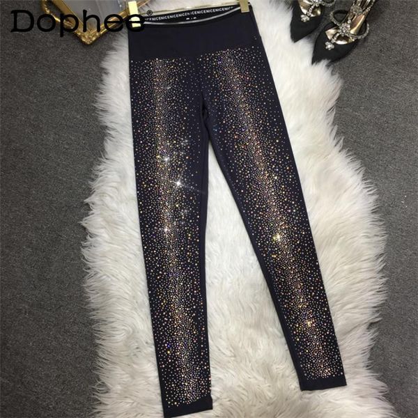 european heavy drilling bottoming trousers women 2021 stretch slim fit leggings summer fashion skinny long pants women's, Black
european heavy drilling bottoming trousers women 2021 stretch slim fit leggings summer fashion skinny long pants women's, Black