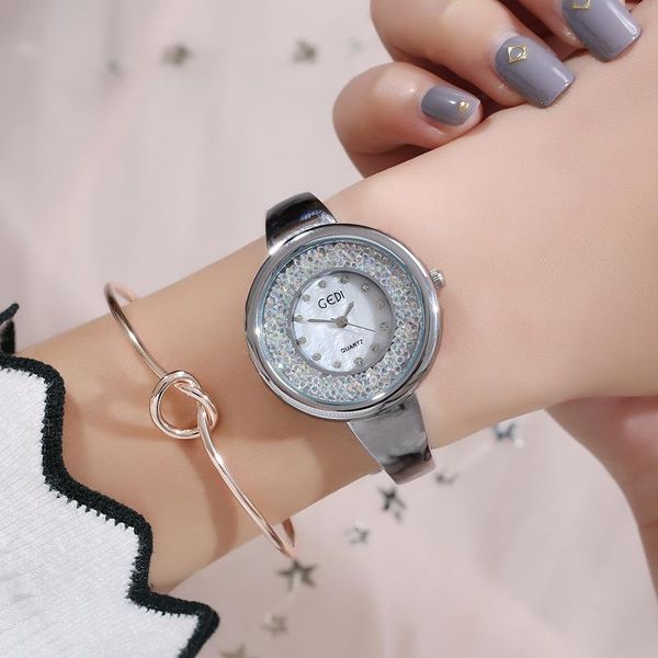 wristwatches ladies watch quicksand drill fashion students waterproof quartz bracelet women luxury diamond dress gifts, Slivery;brown
wristwatches ladies watch quicksand drill fashion students waterproof quartz bracelet women luxury diamond dress gifts, Slivery;brown