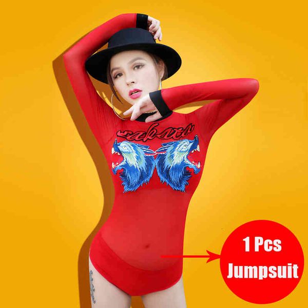 Stage Wear Jazz Dance Costumes Red Jumpsuit Fashion Print Blazer Jacket Nightclub Dj Clothes For Singers Atmosphere Clothing DNV10041 K3LE, Black;red
Stage Wear Jazz Dance Costumes Red Jumpsuit Fashion Print Blazer Jacket Nightclub Dj Clothes For Singers Atmosphere Clothing DNV10041 K3LE, Black;red