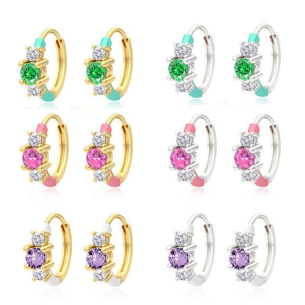 hoop & huggie canner green purple zircon enamel earrings for women 925 sterling silver hoops pendientes plata fine jewelry 2021 trend, Golden;silver
hoop & huggie canner green purple zircon enamel earrings for women 925 sterling silver hoops pendientes plata fine jewelry 2021 trend, Golden;silver