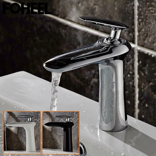 bathroom sink faucets foheel faucet basin mixer tap cold- water taps round handle waterfall black white chrome
bathroom sink faucets foheel faucet basin mixer tap cold- water taps round handle waterfall black white chrome