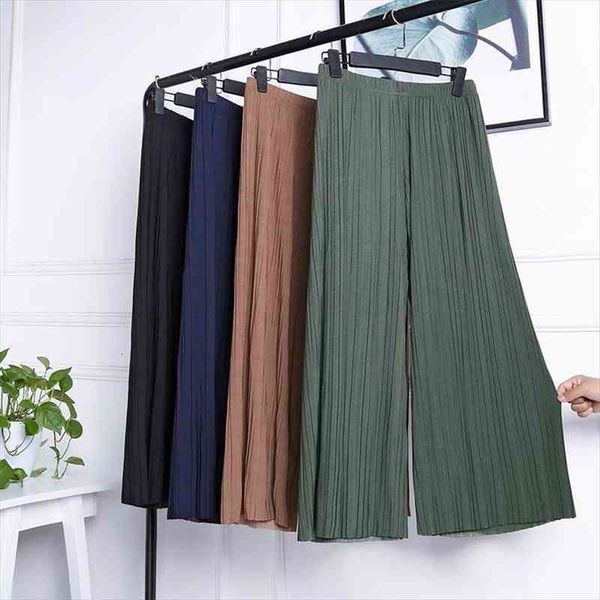 women pants spring pleated chiffon womens summer high-waisted trousers baggy straight trousers pantalones de mujer, Black;white
women pants spring pleated chiffon womens summer high-waisted trousers baggy straight trousers pantalones de mujer, Black;white