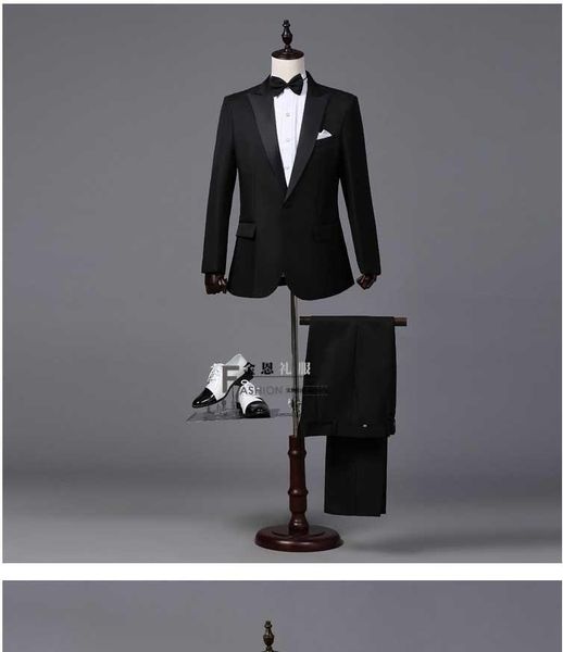 mens black white suits jacket pants formal dress men suit set wedding groom tuxedos for blazer custom made men's & blazers, White;black
mens black white suits jacket pants formal dress men suit set wedding groom tuxedos for blazer custom made men's & blazers, White;black
