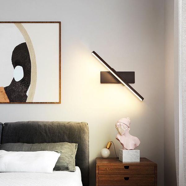 modern minimalist wall lamps living room bedroom bedside 7w ac96v-260v led sconce black white lamp aisle lighting decoration
modern minimalist wall lamps living room bedroom bedside 7w ac96v-260v led sconce black white lamp aisle lighting decoration