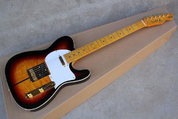 2014 new arrival f telecaster sunburst custom shop tuff dog tele signature electric guitar golden hardware
2014 new arrival f telecaster sunburst custom shop tuff dog tele signature electric guitar golden hardware